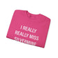 I Really Really Miss Silvermine Unisex Heavy Blend™ Crewneck Sweatshirt