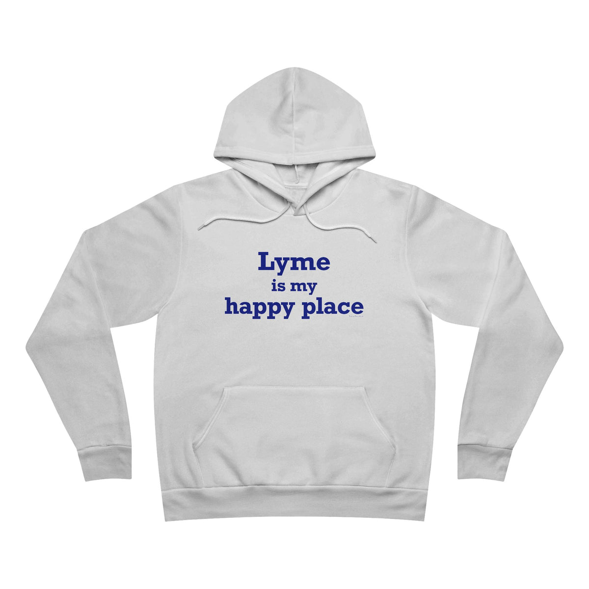 Lyme is My Happy Place Unisex Sponge Fleece Pullover Hoodie