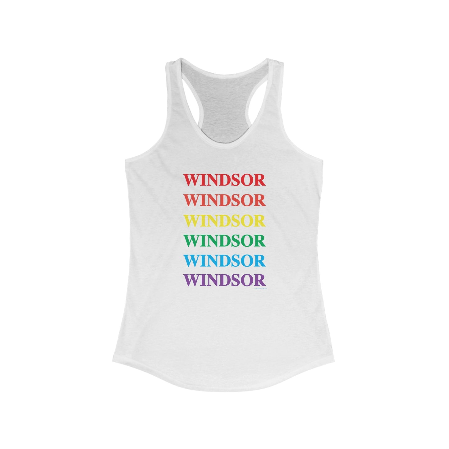 Windsor Pride Women's Ideal Racerback Tank