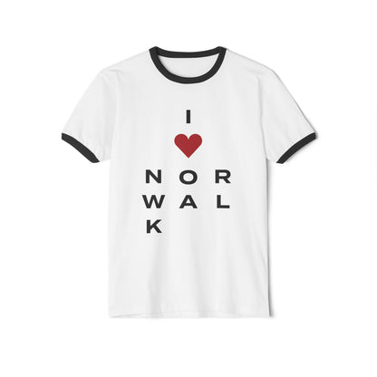 Norwalk Vision Unisex Cotton Ringer T-Shirt