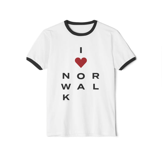 Norwalk Vision Unisex Cotton Ringer T-Shirt