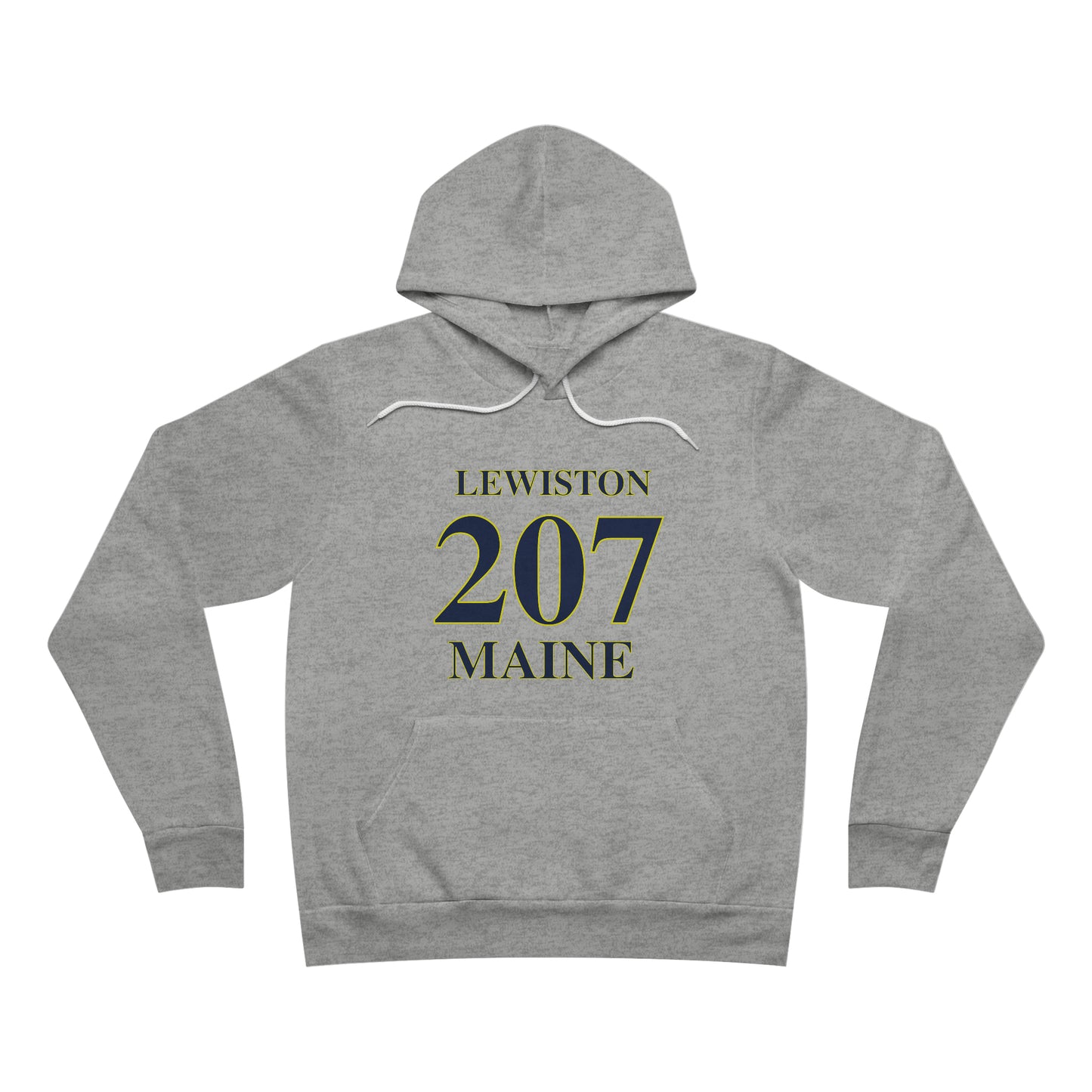 Lewiston 207 Maine Unisex Sponge Fleece Pullover Hoodie