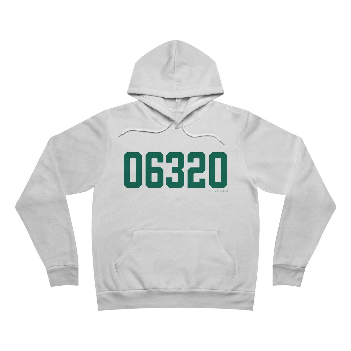 06320 - New London CT Zip Code Unisex Sponge Fleece Pullover Hoodie