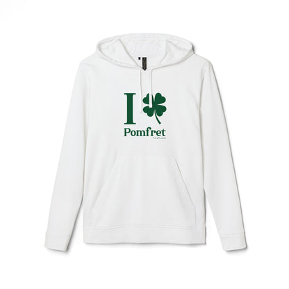 I Clover Pomfret adidas Unisex Fleece Hoodie