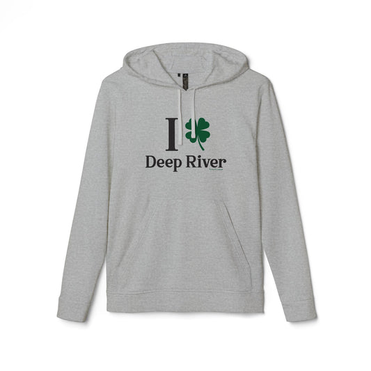 I Clover Deep River adidas® Unisex Fleece Hoodie