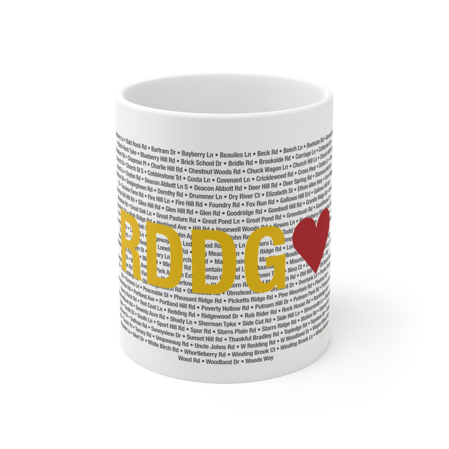 Redding Love  Mug 11oz
