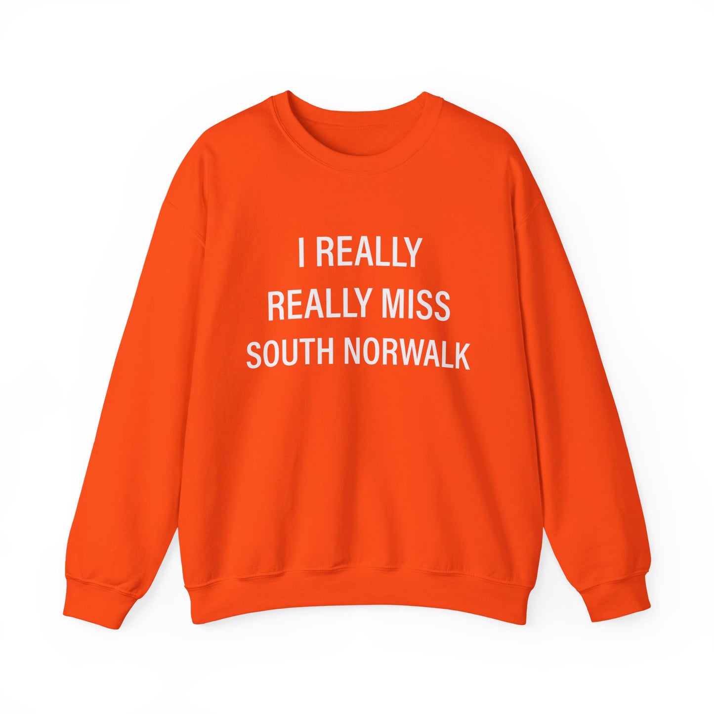 I Really Really Miss South Norwalk Unisex Heavy Blend™ Crewneck Sweatshirt