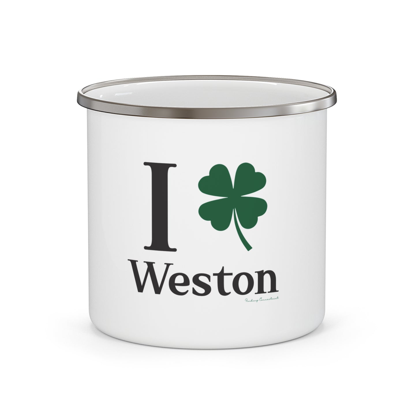 I Clover Weston Enamel Camping Mug