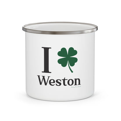 I Clover Weston Enamel Camping Mug