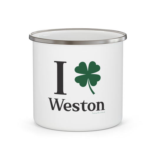 I Clover Weston Enamel Camping Mug