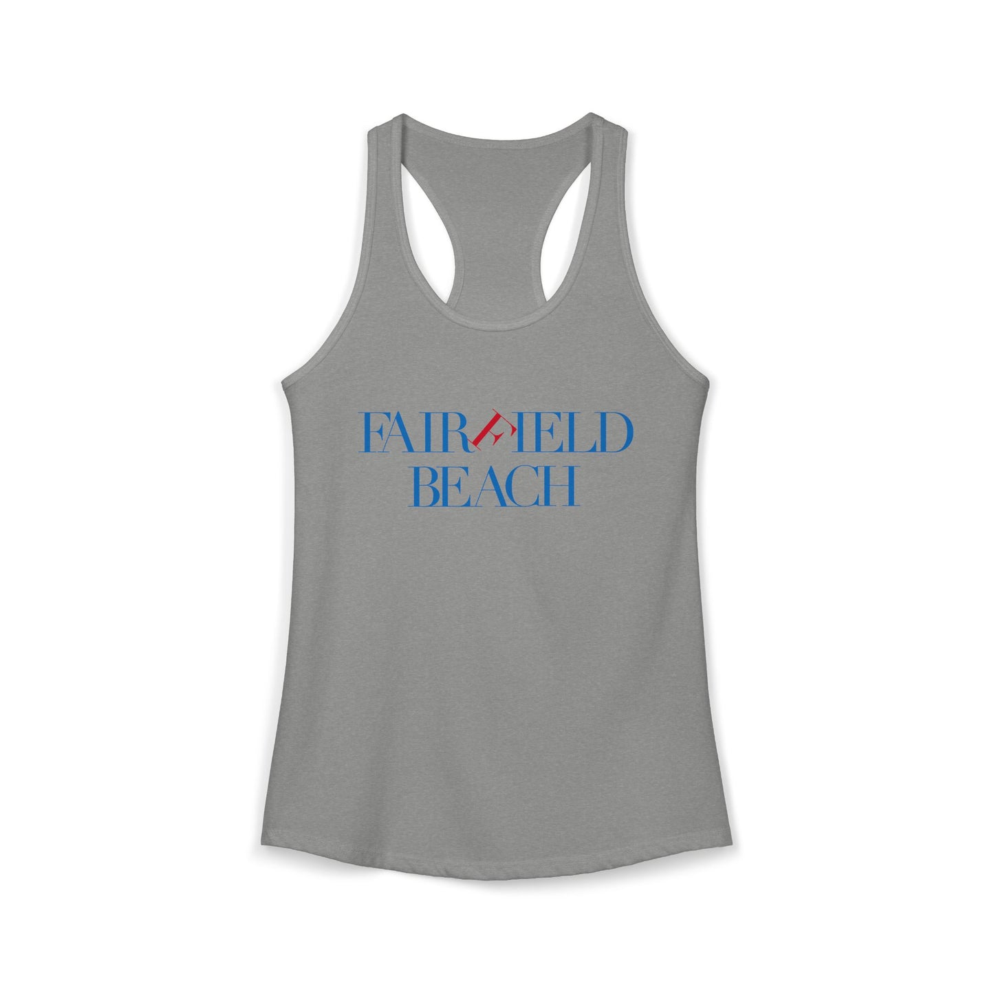 41 Tilt Fairfield Beach Women's Ideal Racerback Tank Top
