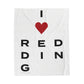 Redding Vision Velveteen Plush Blanket