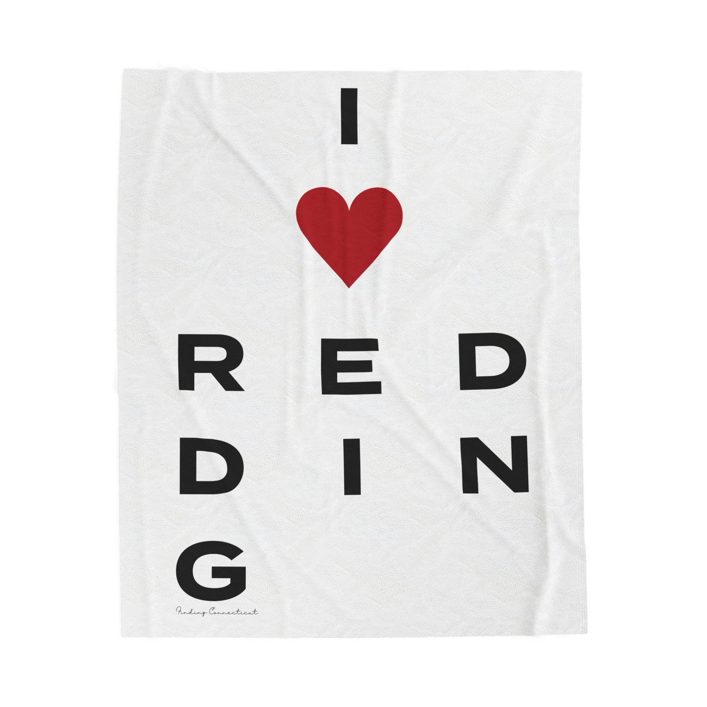 Redding Vision Velveteen Plush Blanket