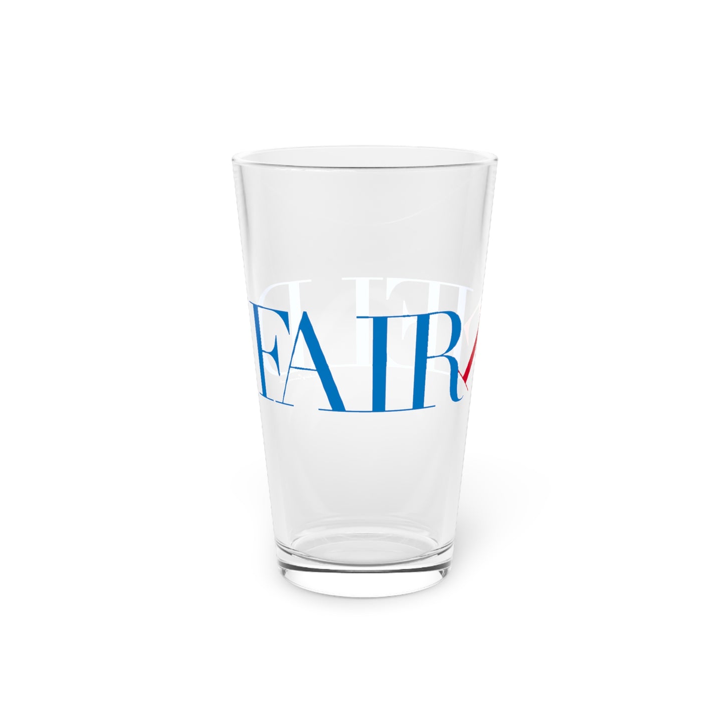 41 Tilt Fairfield Pint Glass, 16oz
