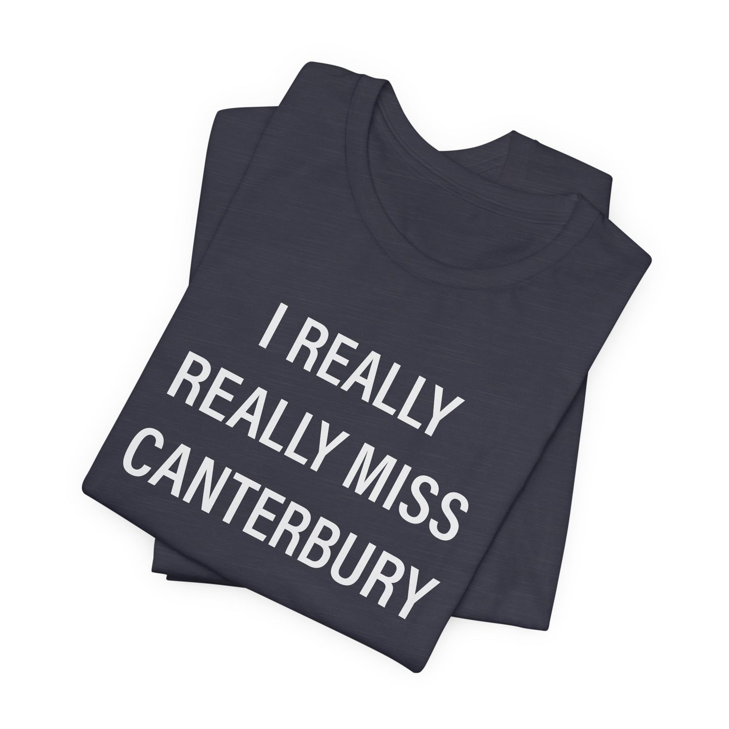 I Really Really Miss Canterbury Unisex Jersey Short Sleeve T-Shirt
