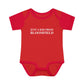 Just a kid from Bloomfield Infant Baby Rib Bodysuit