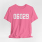 06029 Ellington CT Zip Code Unisex Jersey Short Sleeve T-Shirt