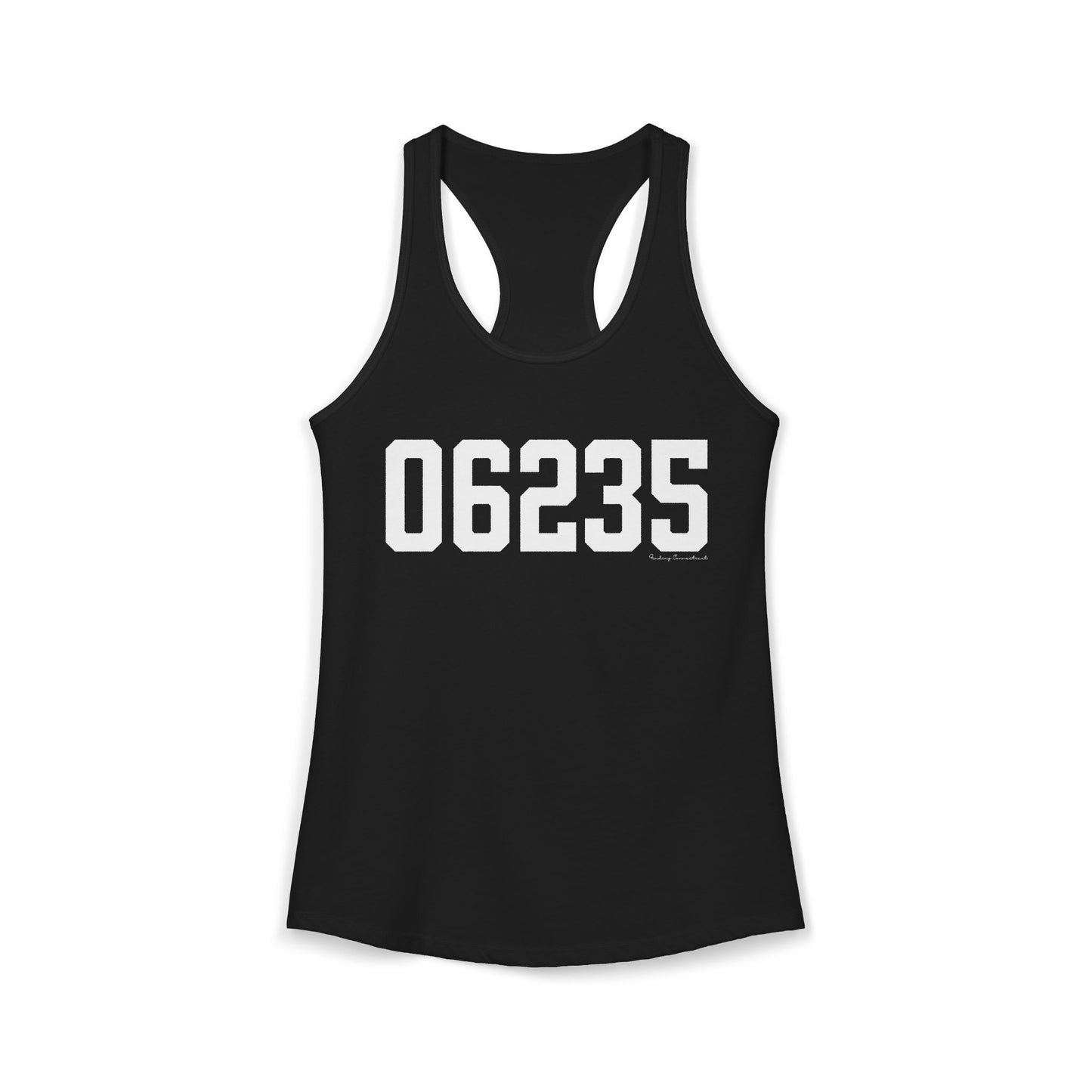 06235 Chaplin CT Zip Code Women's Ideal Racerback Tank Top