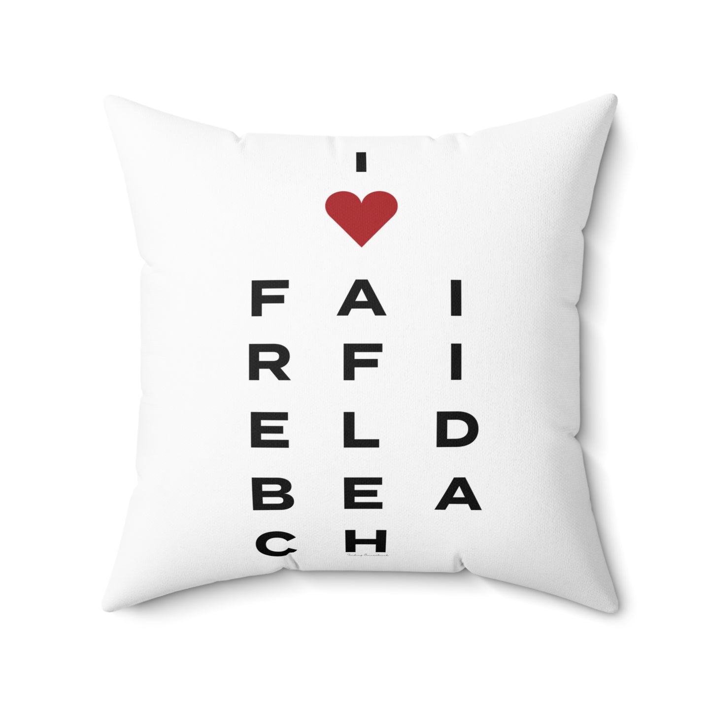 Fairfield Beach Vision Spun Polyester Square Pillow