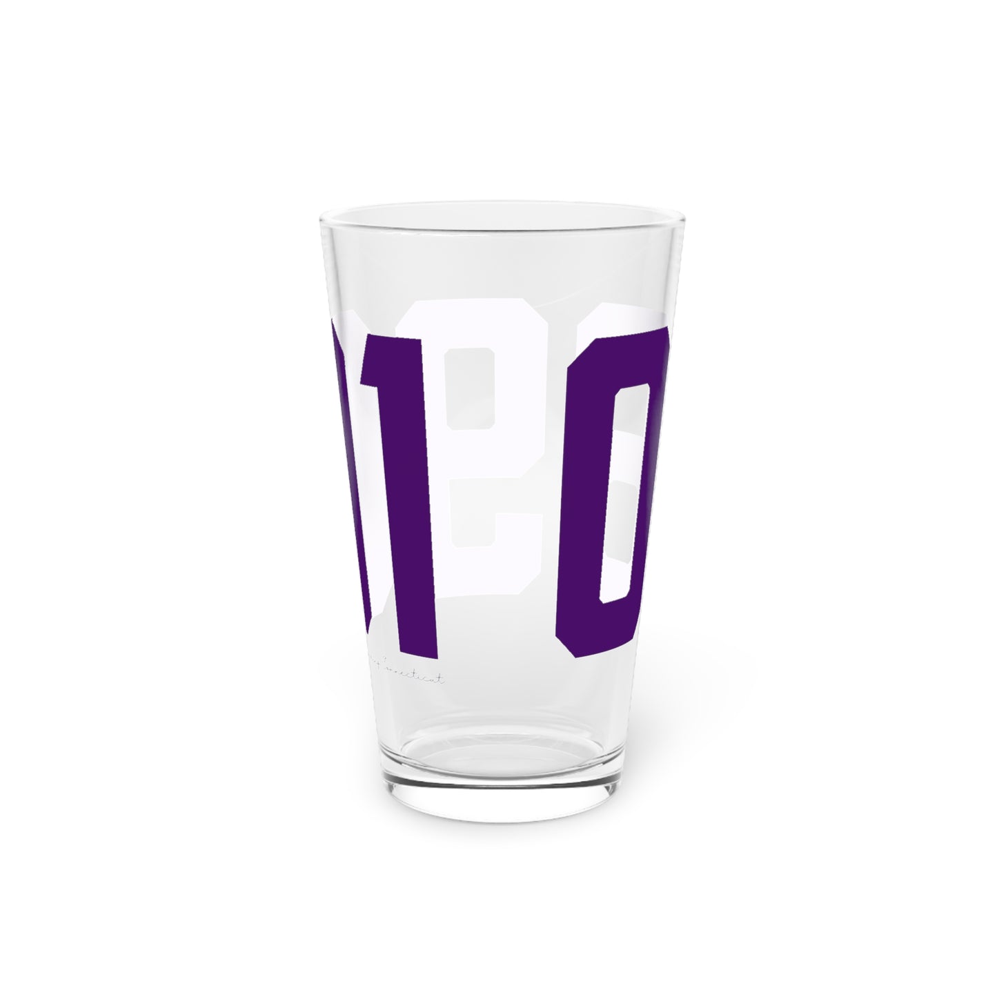 06901 Stamford Connecticut Zip Code Pint Glass, 16oz