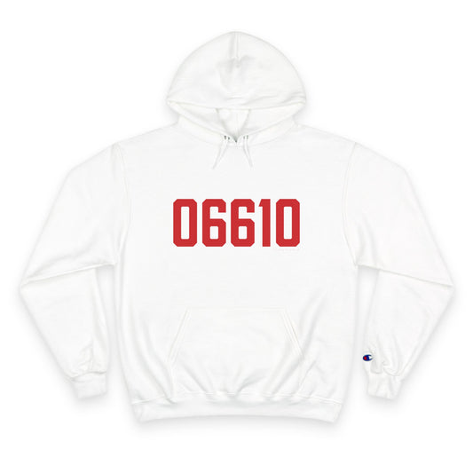 06610  Bridgeport Connecticut Zip Code Champion Hoodie Sweatshirt