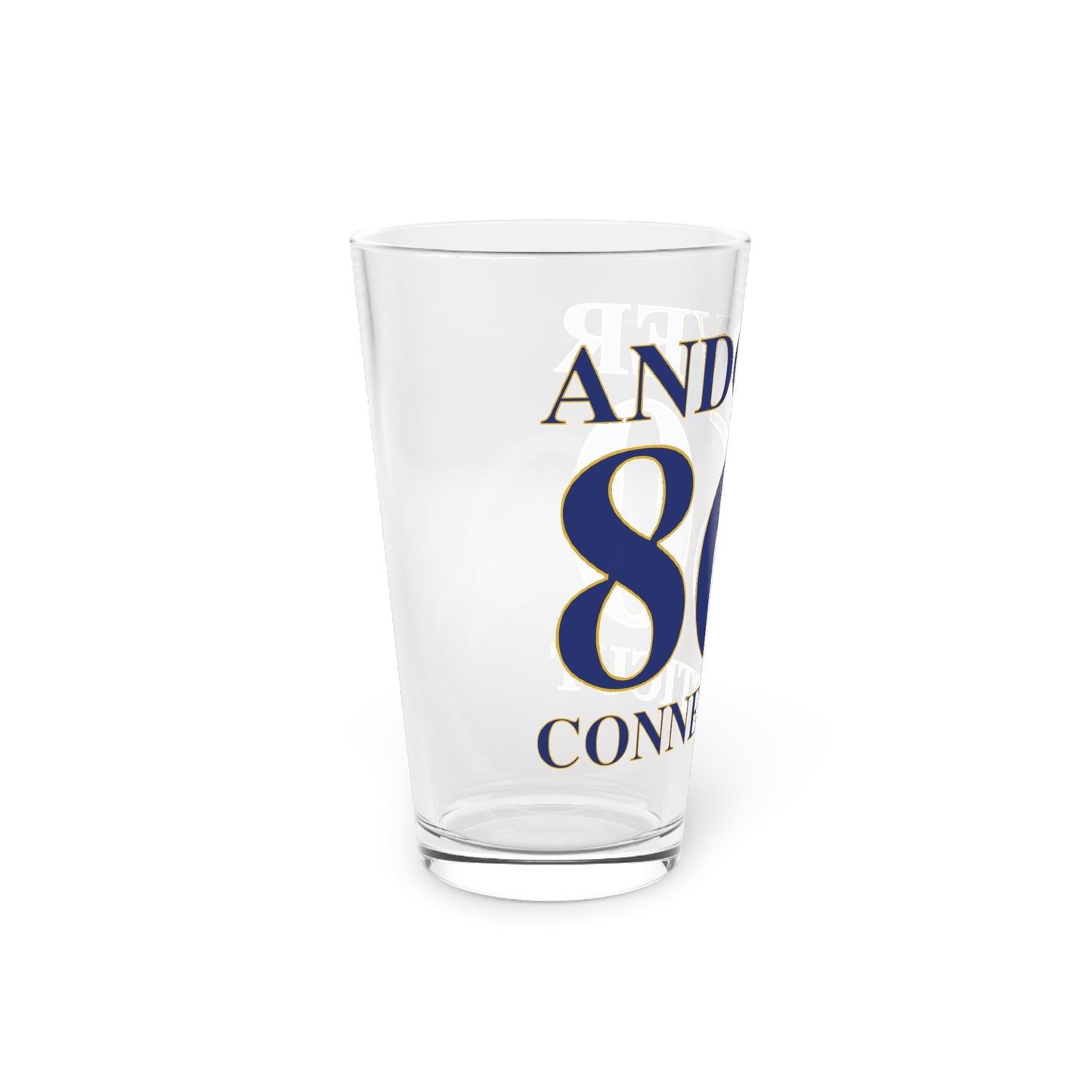 Andover 860 Connecticut Pint Glass, 16oz