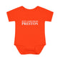 Just a kid from Preston Infant Baby Rib Bodysuit
