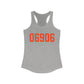 06906 Stamford Connecticut Zip Code Women's Ideal Racerback Tank Top