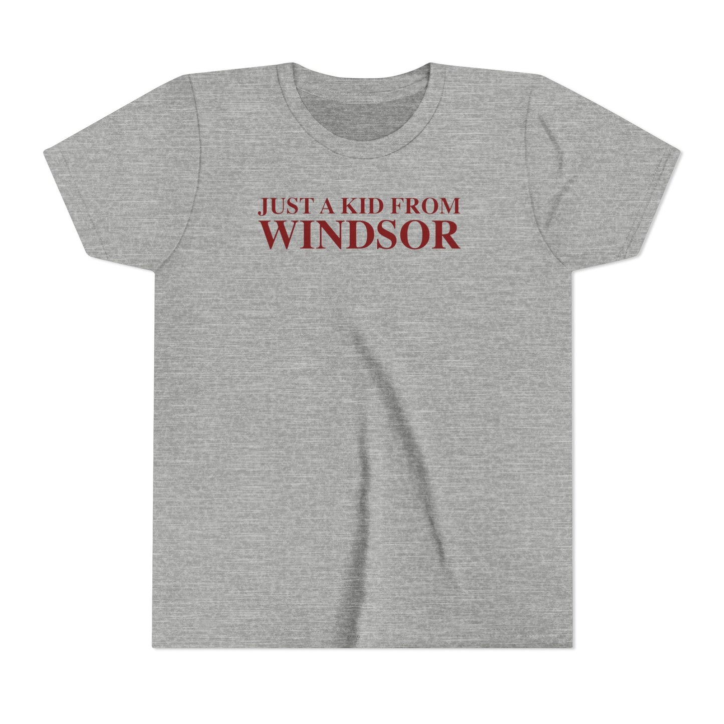 Just a kid from Windsor Youth Short Sleeve T-Shirt