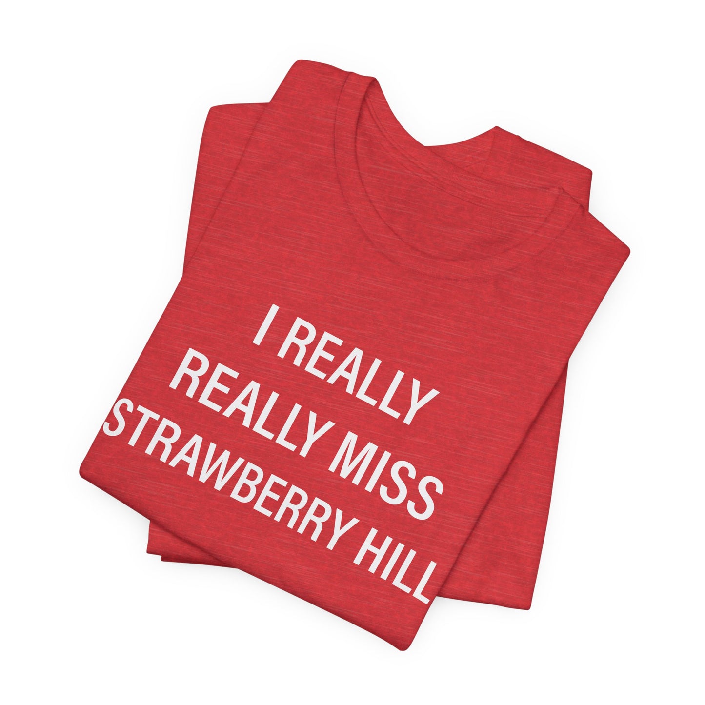 I Really Really Miss Strawberry Hill Unisex Jersey Short Sleeve T-Shirt