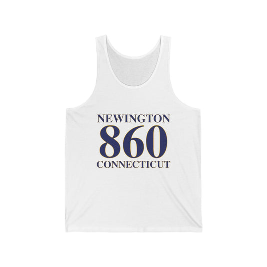 Newington 860 Connecticut Unisex Jersey Tank