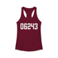 06243 Killingly  CT Zip Code Women's Ideal Racerback Tank Top