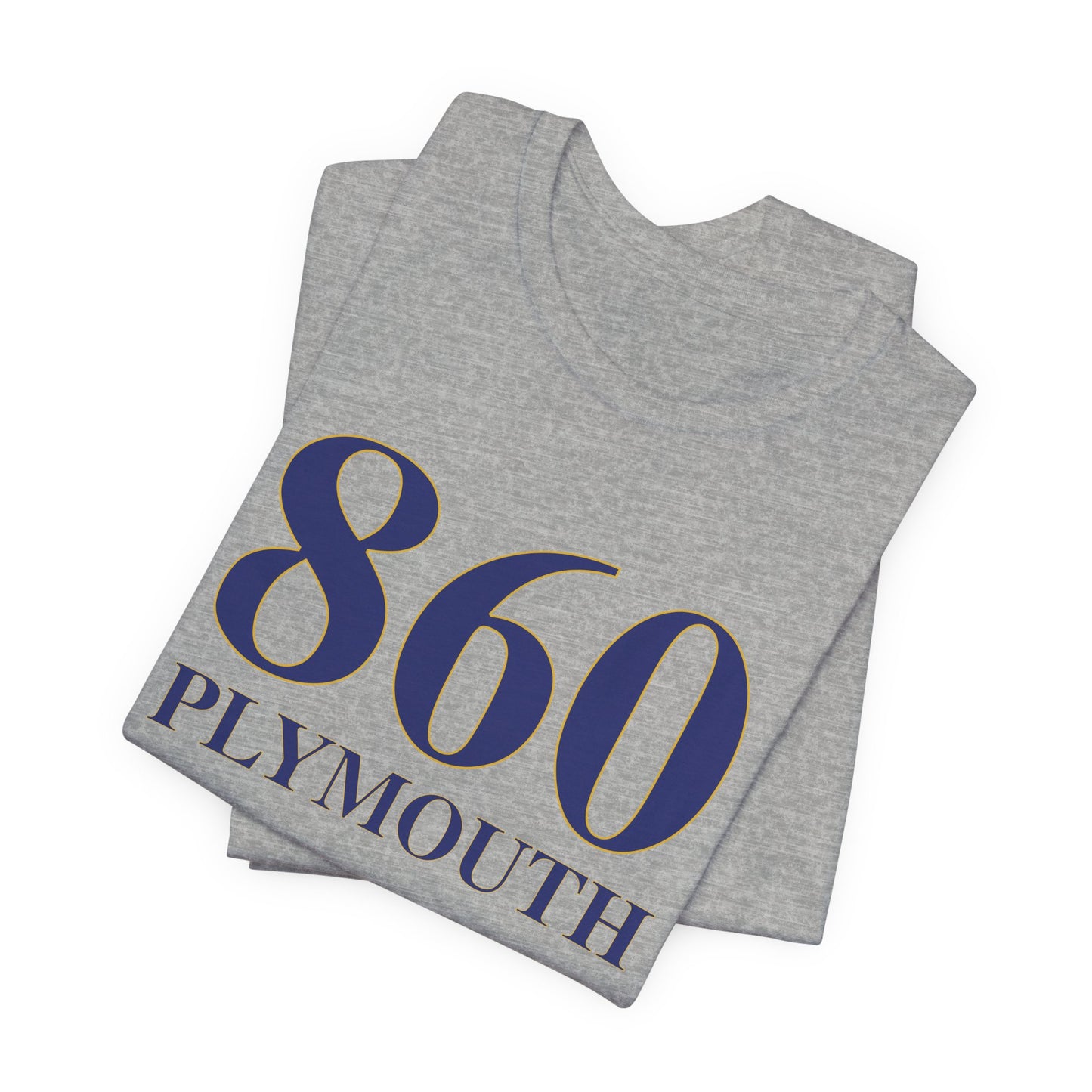 860 Plymouth Unisex Jersey Short Sleeve T-Shirt