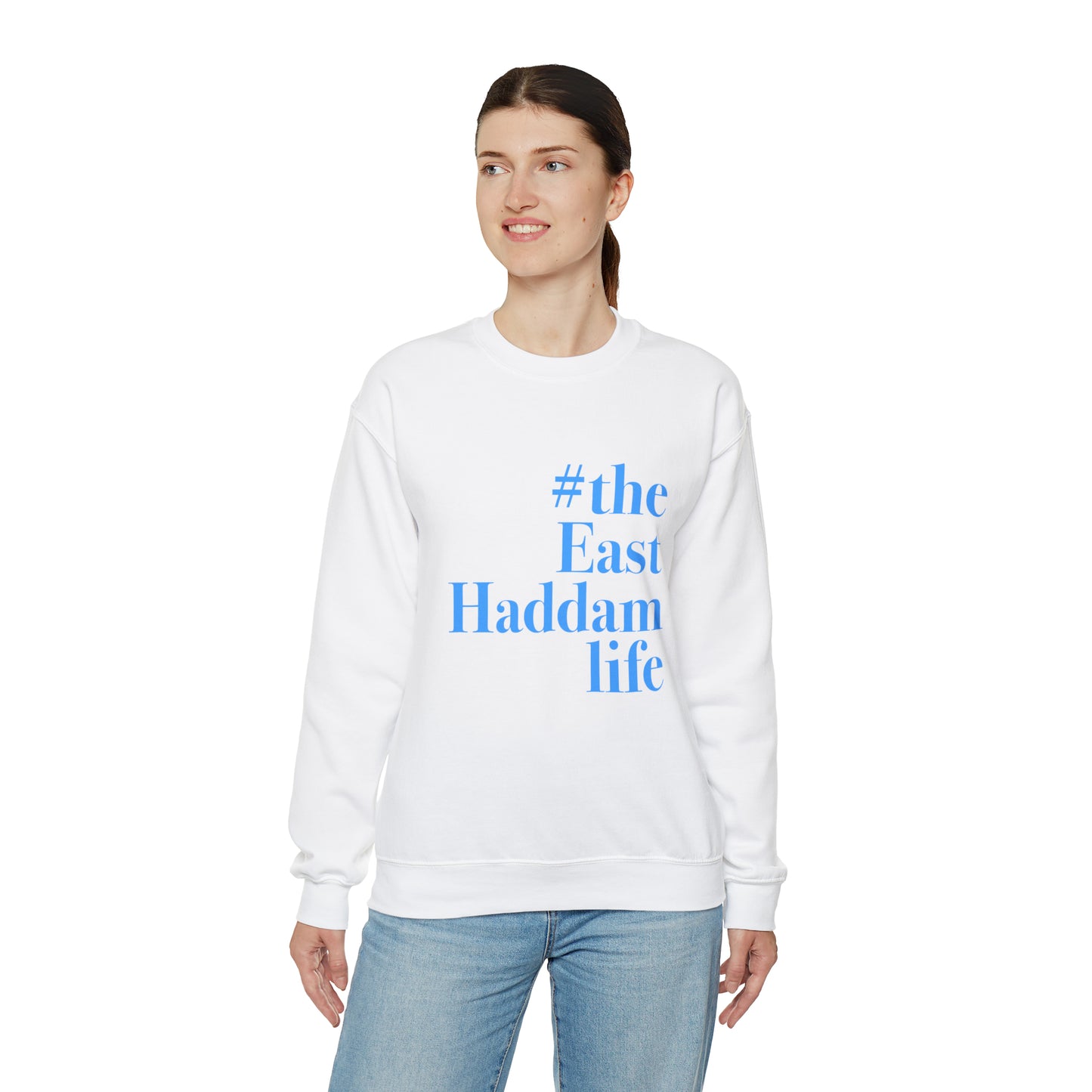 #theeasthaddamlife Unisex Heavy Blend™ Crewneck Sweatshirt