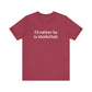 I'd rather be in Middlefield.  Unisex Jersey Short Sleeve Tee