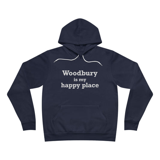 Woodbury is My Happy Place Unisex Sponge Fleece Pullover Hoodie