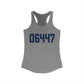 06447 Marlborough Connecticut Zip Code Women's Ideal Racerback Tank Top