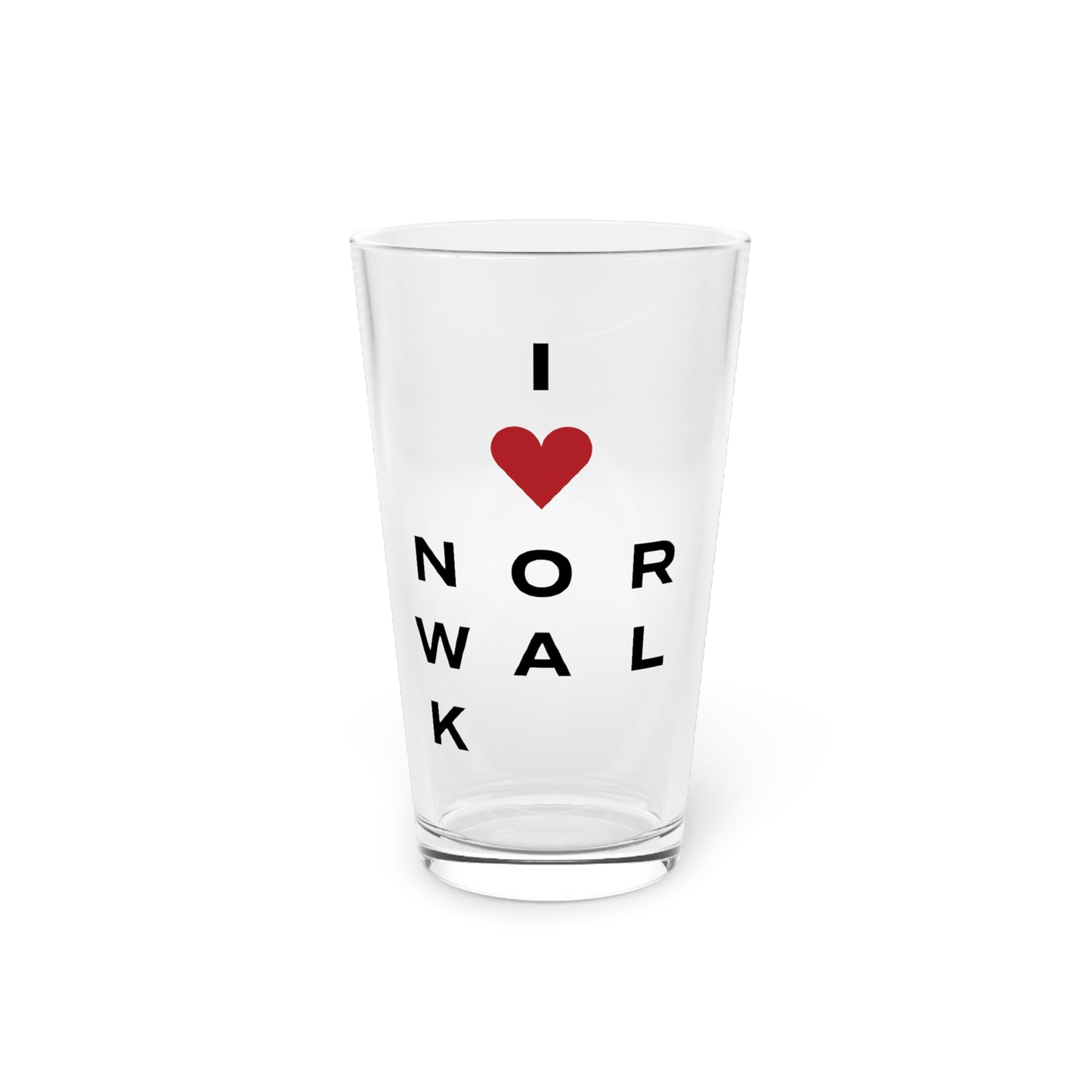 Norwalk Vision  Pint Glass, 16oz