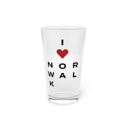 Norwalk Vision  Pint Glass, 16oz