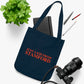 Just a kid from Stamford Organic Canvas Tote Bag