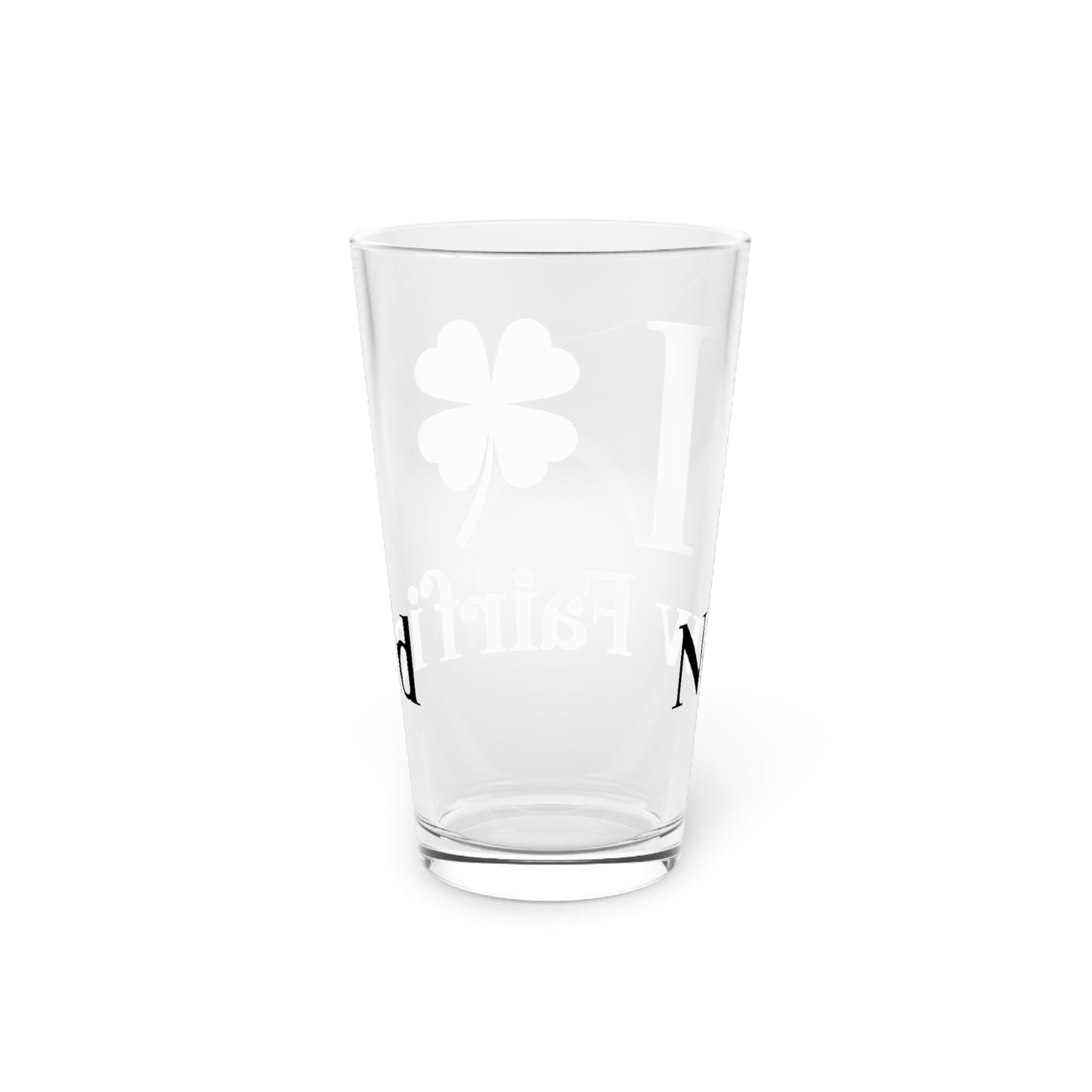 I Clover New Fairfield Pint Glass, 16oz