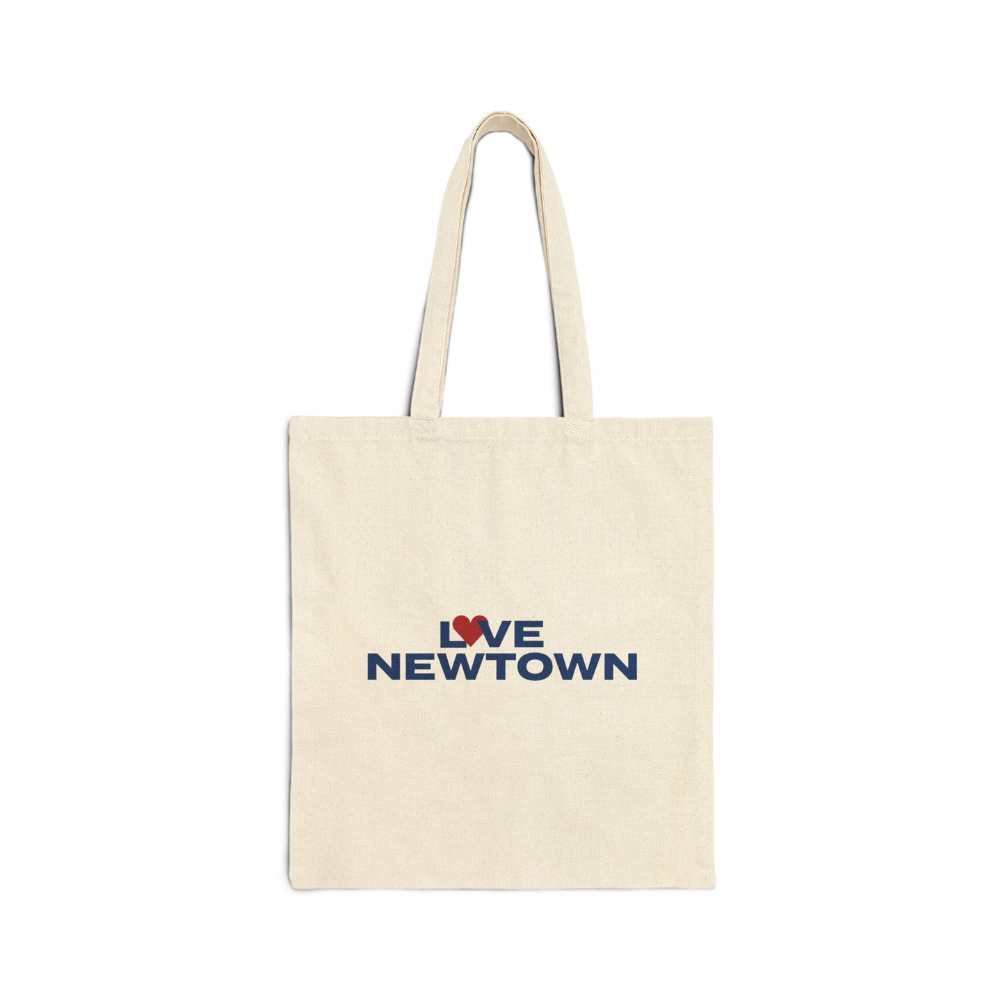 Love Newtown Cotton Canvas Tote Bag
