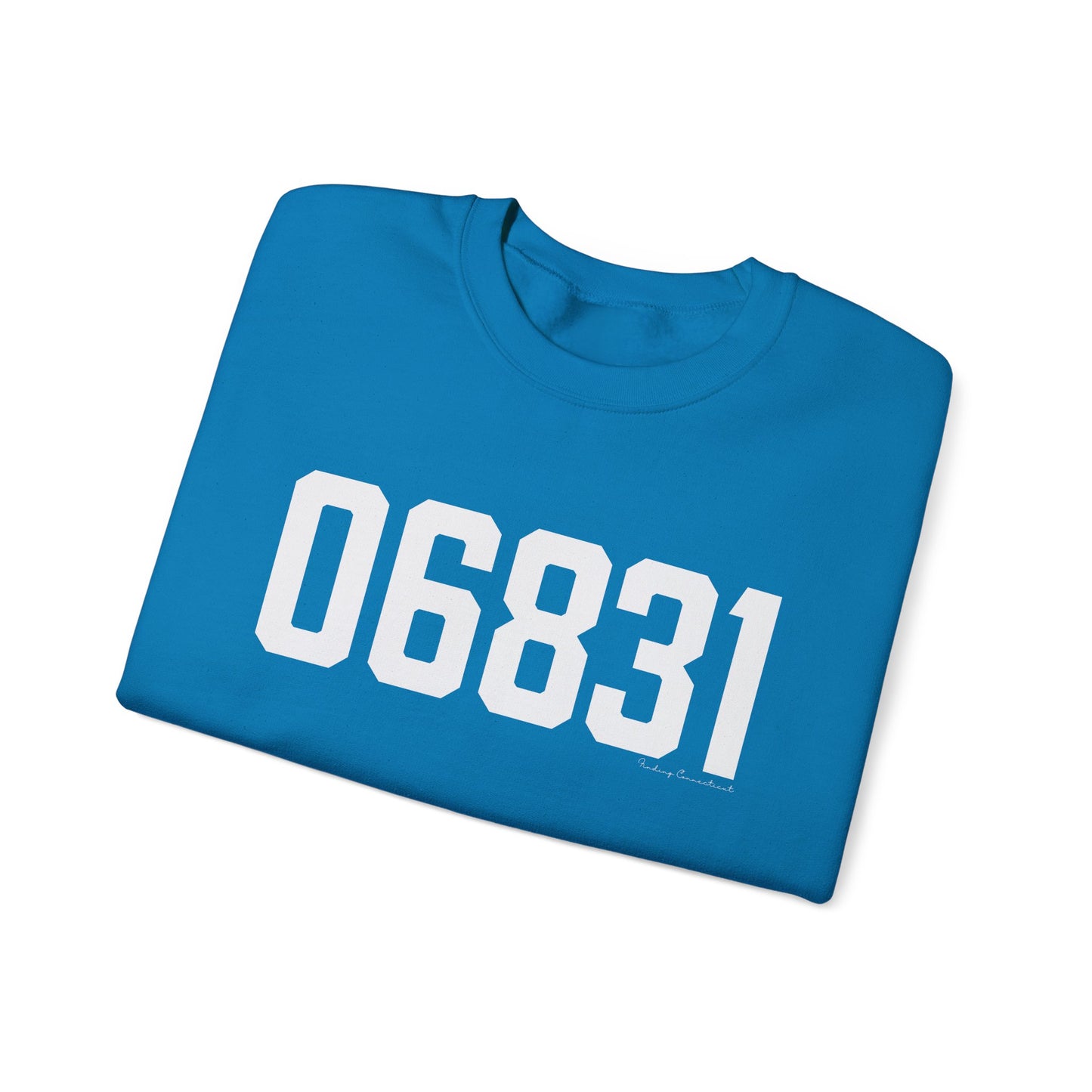 06831 - Greenwich CT Zip Code Unisex Heavy Blend™ Crewneck Sweatshirt