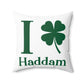 I Clover Haddam Spun Polyester Square Pillow