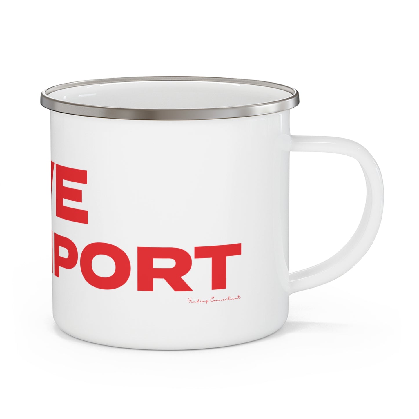 Love Southport Enamel Camping Mug