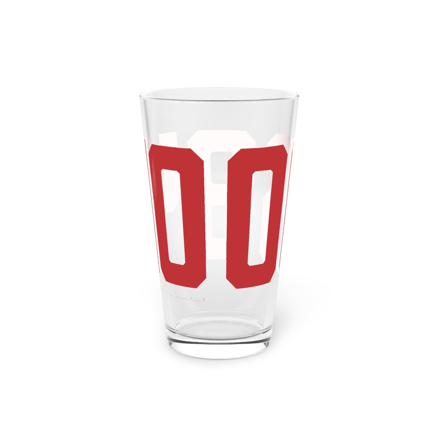 06840 New Canaan Connecticut Zip Code Pint Glass, 16oz