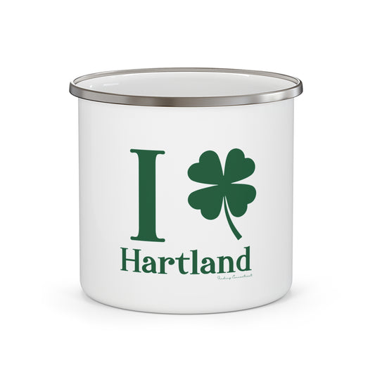 I Clover Hartland Enamel Camping Mug