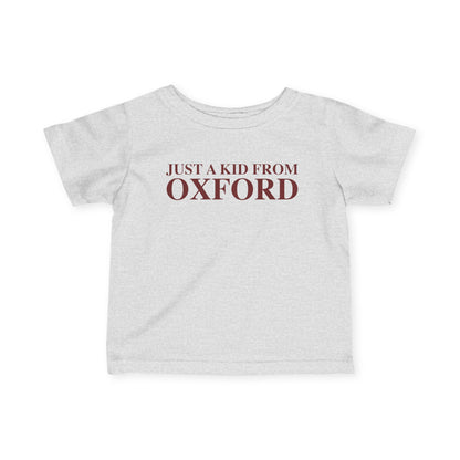 Just a kid from Oxford Infant Fine Jersey T-Shirt