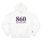 860 Ellington Red White & Blue Champion Hoodie