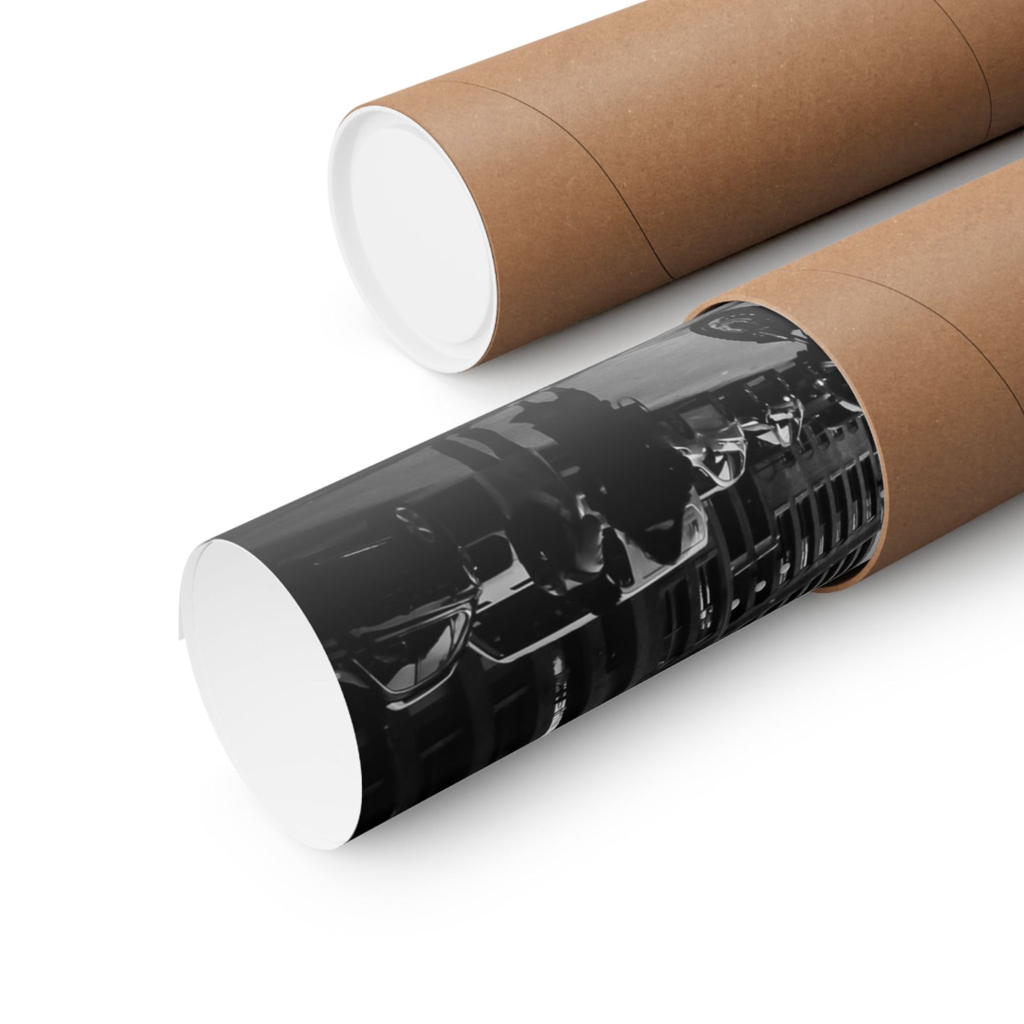 Manhattan Bridge Black and White Matte Vertical Posters